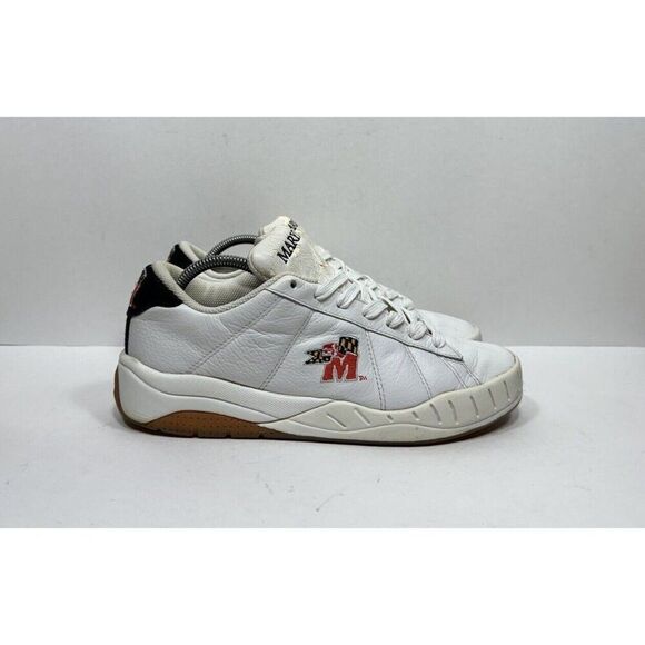 Vintage 90s University Of Maryland Customatix‎ Shoes Men’s Size 9 White Leather main image 8